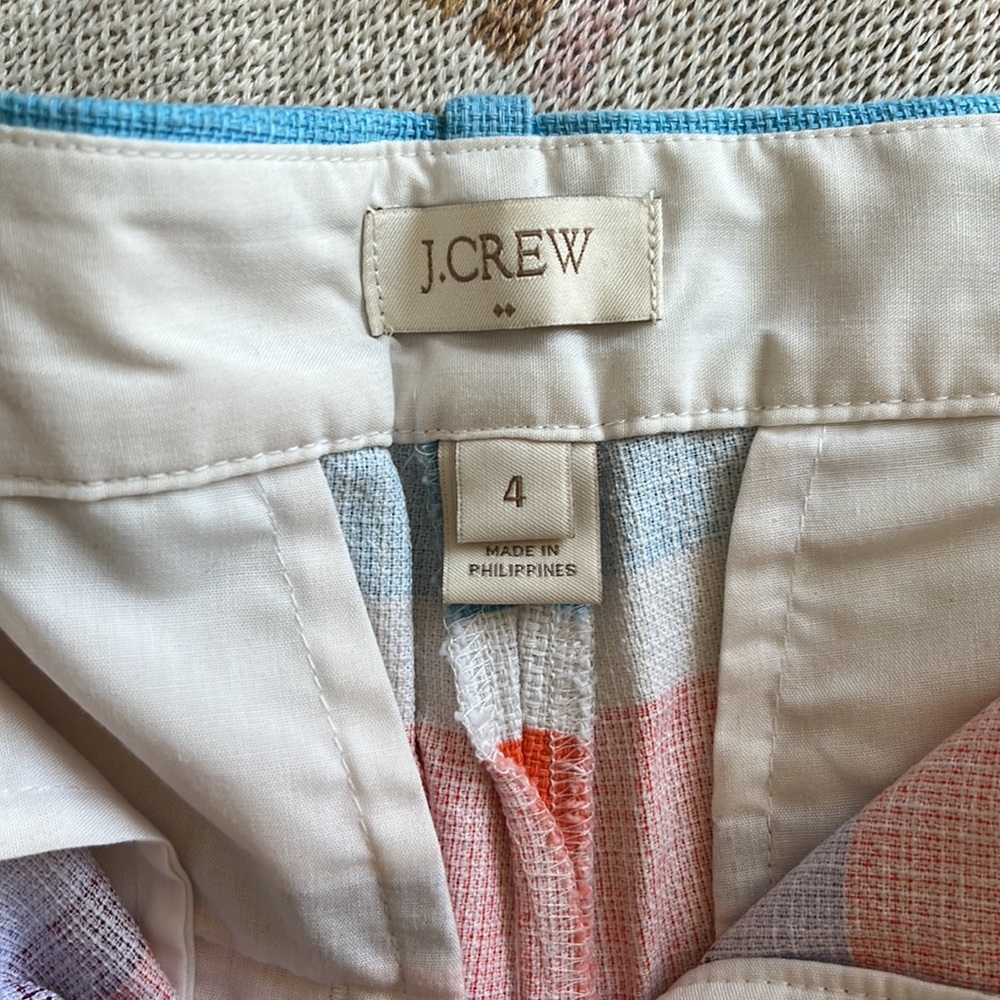 J. Crew Multi Colored Stripped Shorts - image 7
